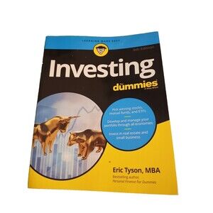 Investing For Dummies Paperback, by Tyson Eric 9th edition Wiley